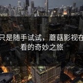 本来只是随手试试，蘑菇影视在线观看的奇妙之旅