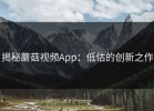 揭秘蘑菇视频App：低估的创新之作