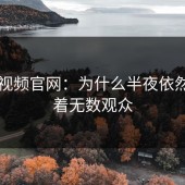 蘑菇视频官网：为什么半夜依然吸引着无数观众